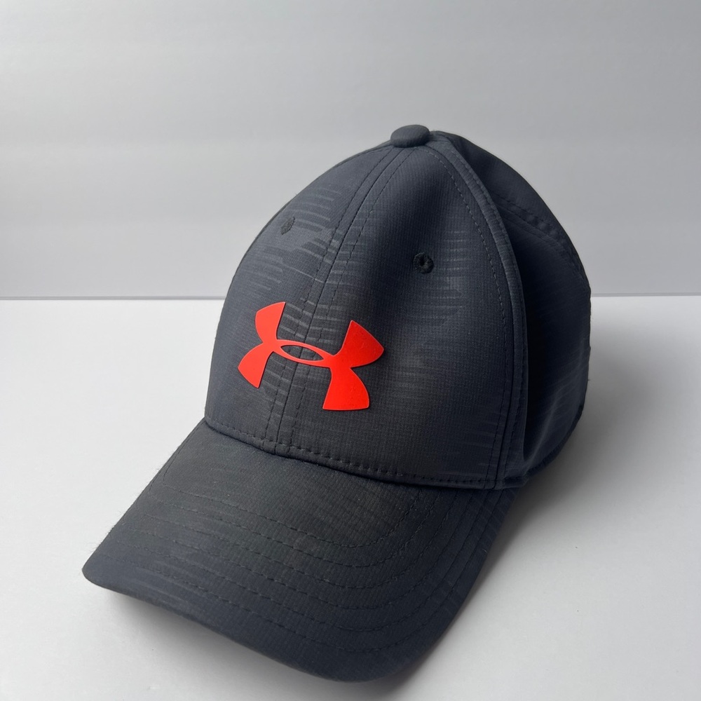 Under Armour Gray Cap with Orange Logo Small/Medium